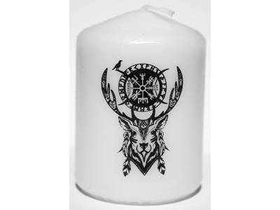 8cm Candle - Magical Stag